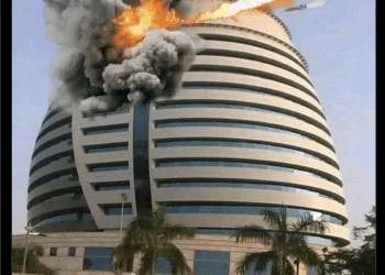 منشورات تزعم قصف فندق كورنثيا الخرطوم