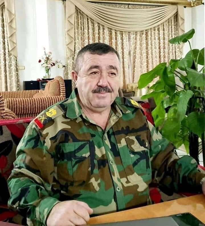 صورة للواء المتقاعد من جيش النظام جمال محمود يونس
