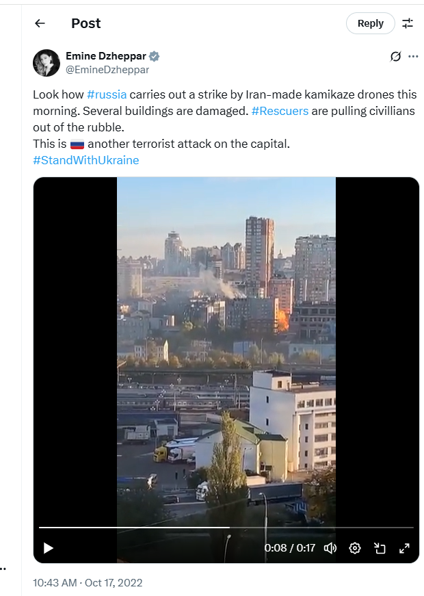 الفيديو المتداول من حرب روسيا وأوكرانيا في 2022